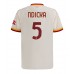 AS Roma Evan Ndicka #5 Venkovní Dres 2026-27 Krátkým Rukávem
